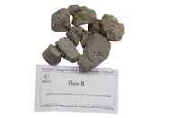 Carvão amassado ferro Blocky do alumínio do cálcio do fluxo do aluminato do cálcio das ligas do fluxo B