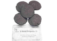 Do carvão amassado ferro do silicone da multa do carvão amassado do metal do si do cinza de prata materiais metalúrgicos
