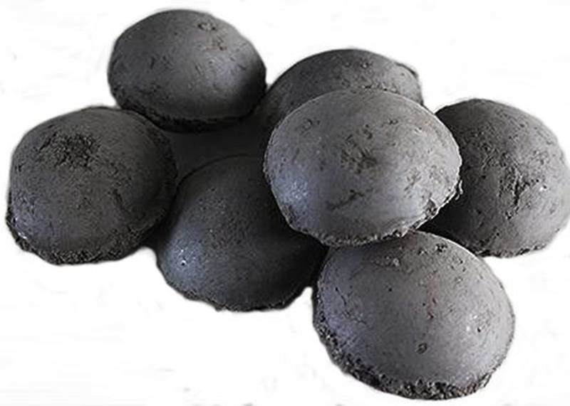 10mm - o carvão amassado do si da bola do silicone de 50mm desoxida o oxigênio para a produção de aço