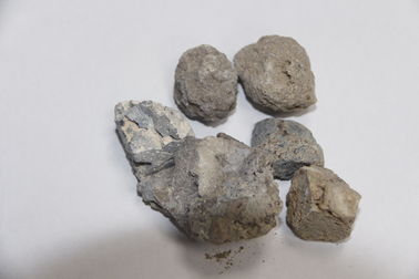 China Fluxo do cálcio do silicone no sólido branco 3mm - 10mm do carvão amassado de CaAl da fábrica de aço fábrica